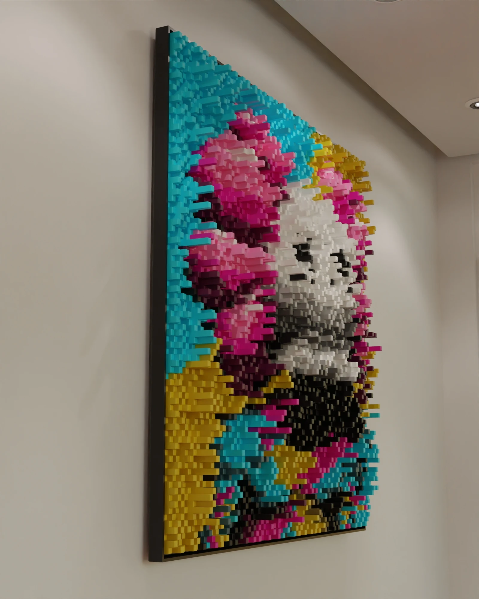 eKAWS OF COLORS — œuvre d’Adrien Di Fazio