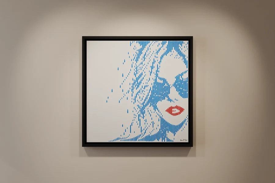 Emma and Her Lipstick — vue de face