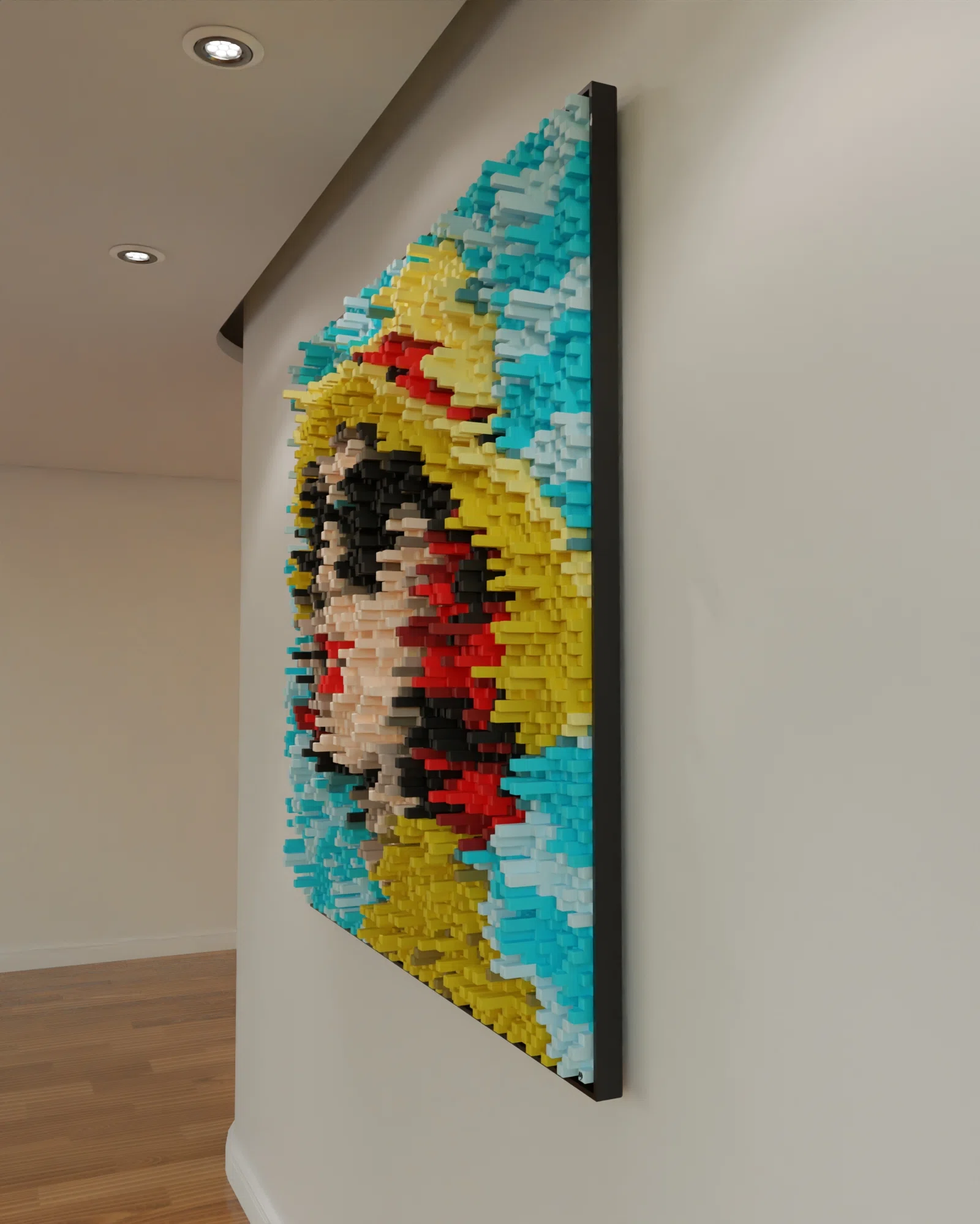 SUMMER BREEZES IN PANAMA — œuvre d’Adrien Di Fazio