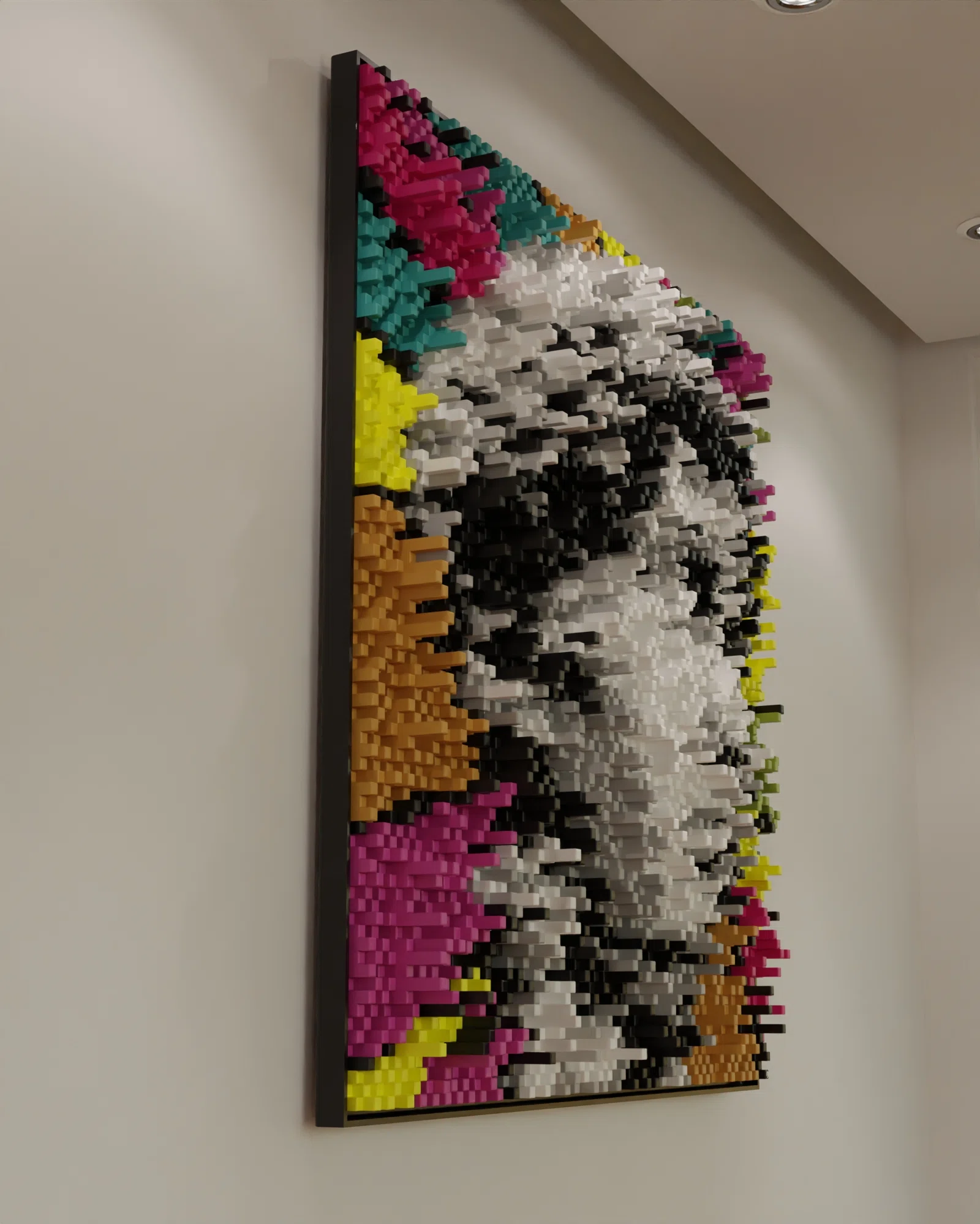 VENI, DAVI, VICI — artwork by Adrien Di Fazio